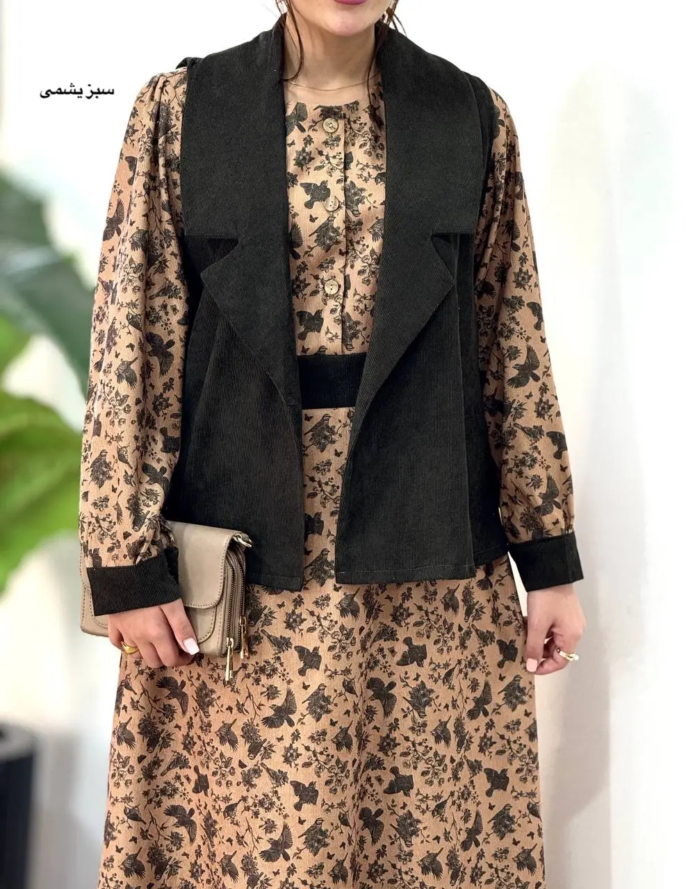 ست پیراهن مانتویی و وست آتیسا 2